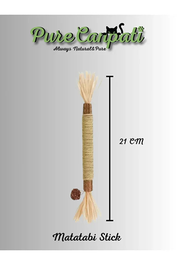 Doğal Kedi Çiğneme Çubuğu