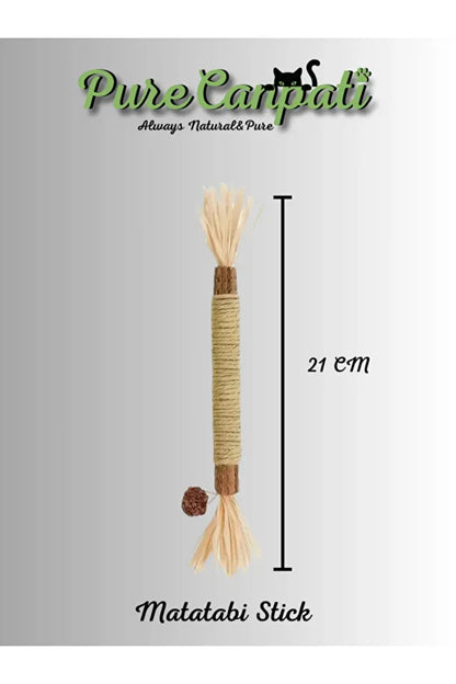 Doğal Kedi Çiğneme Çubuğu