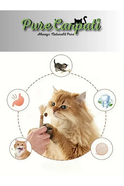 Doğal Kedi Çiğneme Çubuğu